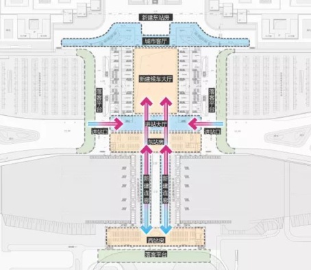 福州火车南站扩建设计方案确定 将成全国第二大火车站