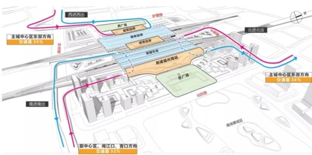 福州火车南站扩建设计方案确定 将成全国第二大火车站