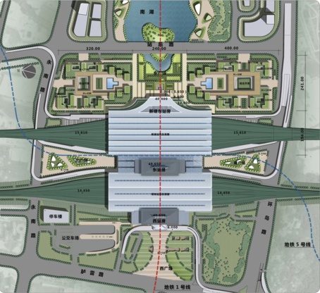 福州火车南站扩建设计方案确定 将成全国第二大火车站