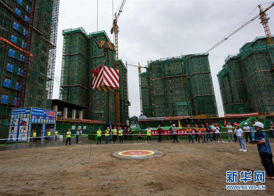 #（社会）（2）湖北秭归：建筑工地“打擂台”