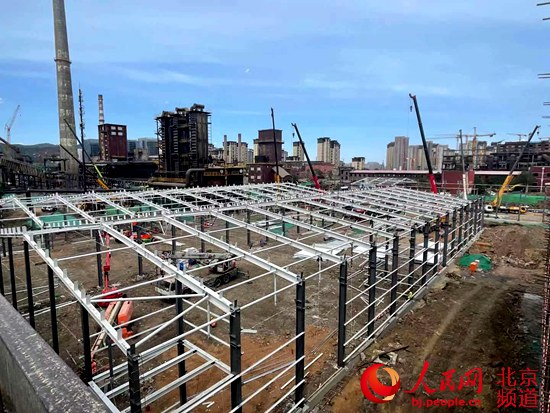 服贸会首钢园区会场建造全力推动 估计7月竣工
