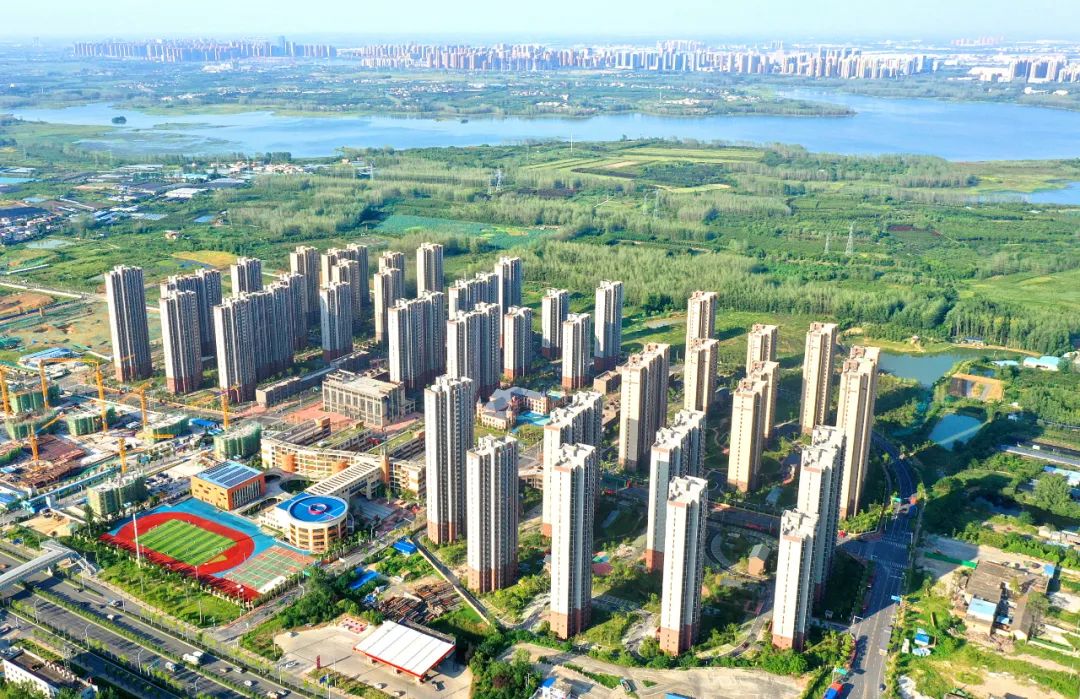 装配式住宅小区湖畔新城。（资料图）